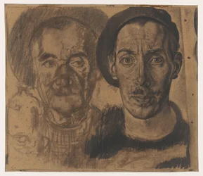 Retrato de Libbe e Dick Ket