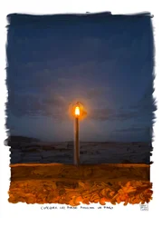Cualquier Faro, 2022 (obra de arte digital efectuada no iPad)