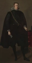 Filipe IV 1605-1665, rei da Espanha, provavelmente 1624.