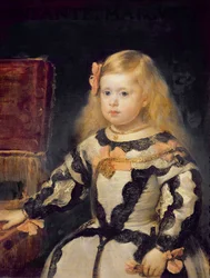 Retrato da infanta Maria Margarida (1651-73), 1654