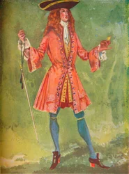Um homem do tempo da rainha Anne, 1907