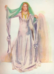 Uma mulher da época de Estevão, 1907