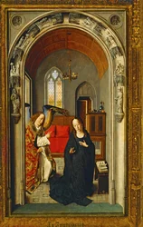 A Anunciação (pintura sobre madeira)