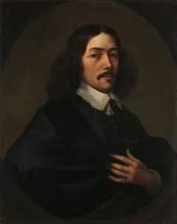 Retrato de um homem, pensado para ser Bartholomeus Vermuyden (1616/17-1650)