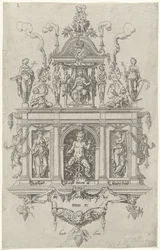 Blazon da câmara de retóricos de Haarlem De Wijngaertrancken