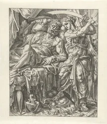 Judith beheads Holofernes
Judith e Holofernes (título da série)