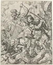 Voo do exército assírio
Judith e Holofernes (título da série)
