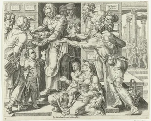 A mulher virtuosa pratica a caridade Louvor à dona de casa virtuosa (título da série)