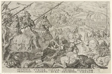 Cerco de Viena, 1529
Vitórias de Carlos V (título da série)
Divi Caroli. V. imp. opt. max. victoriae, ex multis praecipuae (título da série)