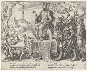 Triunfo de Cristo Triumph of Patience (título da série) Patientiae Trivmphvs (título da série)