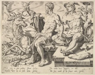 Naftali, da série Os Doze Patriarcas, 1550.