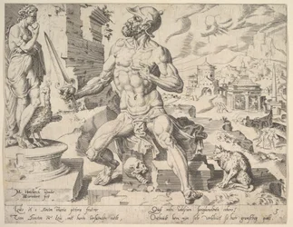 Simeon, da série Os Doze Patriarcas, 1550.