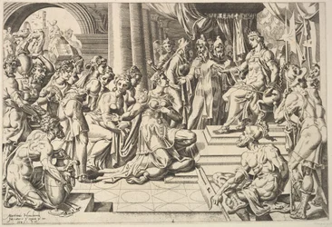 Salomão e a Rainha de Sabá, 1549.