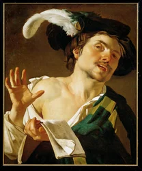 Cantor (pintura sobre tela)