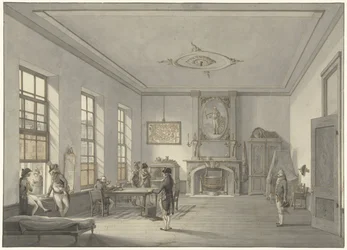 Sala de guarda para oficiais
