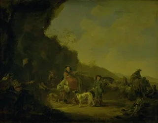 Descanse durante a caça