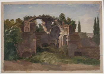Ruínas. Os termos de Caracalla em Roma?