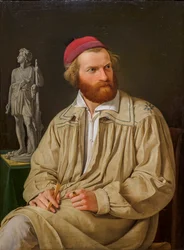 O escultor Herman Wilhelm Bissen