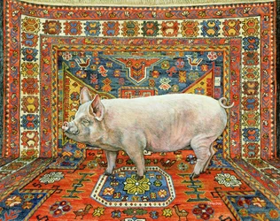 Porco Tapete Singleton