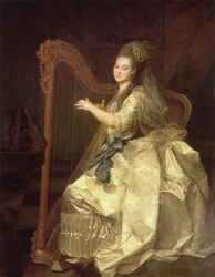 Retrato de Glaphira Ivanovna Alymova 1758-1826, 1776
