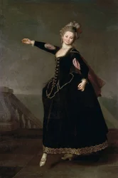 Retrato de Natalia Semenovna Borshcheva 1758-1843, 1776