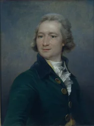 Retrato do poeta Ivan Ivanovich Dmitriev 1760-1837