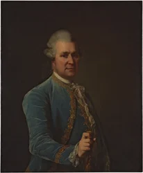Retrato do estadista e reformador Conde Jacob Sievers 1731-1808, 1779