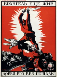 Cartaz político soviético, 1920