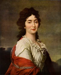 Retrato de Anna Stepanovna Protosova, 1800, 1965.