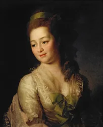 Russo: "Retrato de Maria Dyakova" Retrato de Maria Dyakova