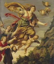 Ascensão de Santa Maria Madalena. Por volta de 1620