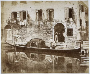 Gôndola em Veneza, c.1855