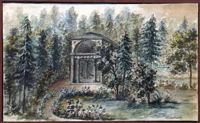 Pavillon en memoire de Frederica, soeur de l