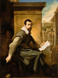 Retrato de um homem com uma partitura