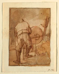 Um moedor de tesouras