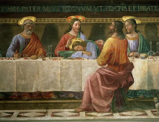 Detalhe da Última Ceia