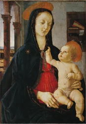 Nossa Senhora e o menino ...
