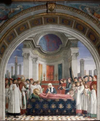 O Funeral de Santa Fina - Fresco