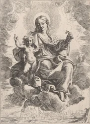 A Virgem do Rosário, 1645-84.