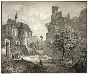 Igreja em Kobern, no Mosel
