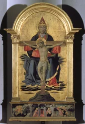 Santíssima Trindade (tempera no painel)