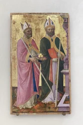 Santos Nicholas e Justos, parte do retábulo