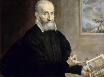 Retrato de Giulio Clovio 1498-1578, ca 1571.