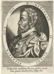 Ercole II dEste 1508-1559, Duque de Ferrara, Modena e Reggio, ca. 1600