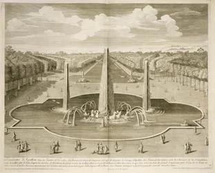 Fonte de Apollo nos Jardins de Versalhes