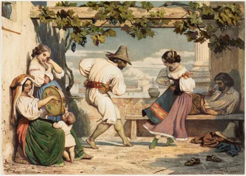 La Saltarelle, 1800.