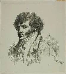 Retrato de morena, impressora