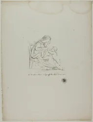 Virgem sentada
