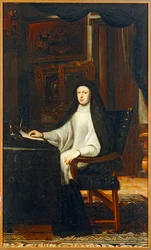 Marianne da Áustria, filha de Fernando III, mulher de Felipe IV, seu tio ...