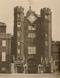 Brick Gate House para um Royal Hunting Lodge em St. Jamess, c1935.